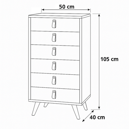 Drawers Unit 50x40x105