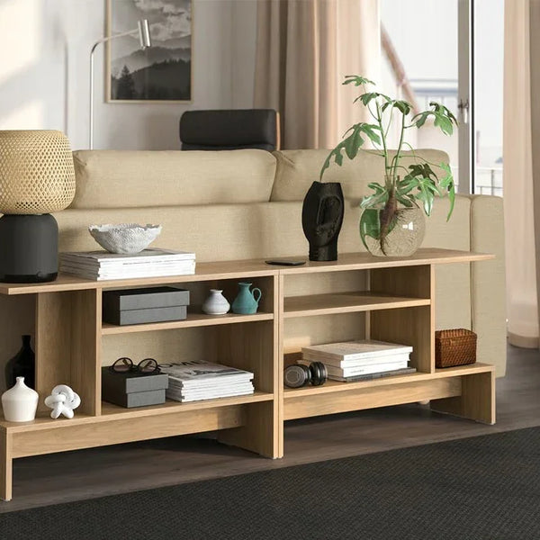 Console - MDF - Beige - 80x30x52 - Cataloug