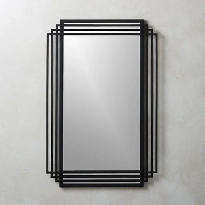 Mirror - Steel - Black - 140x110 cm - Cataloug