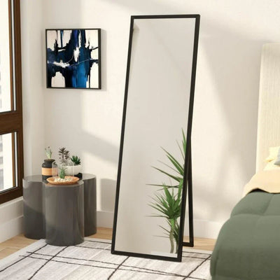 Mirror - Steel - Black - 180x60 cm - Cataloug