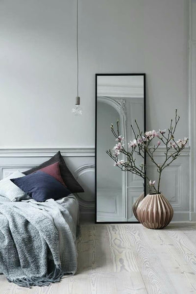 Mirror - Steel - Black - 180x60 cm - Cataloug