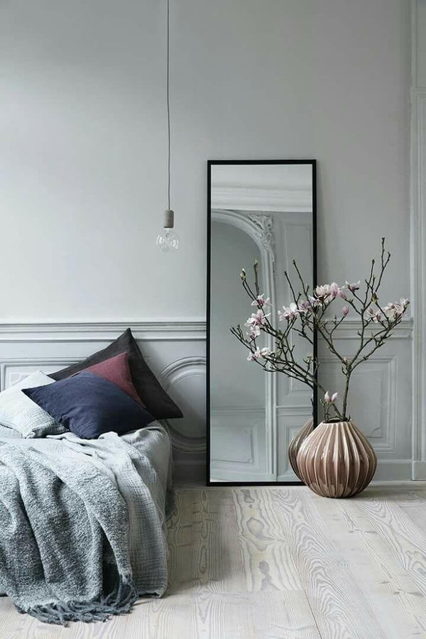 Mirror - Steel - Black - 180x60 cm - Cataloug