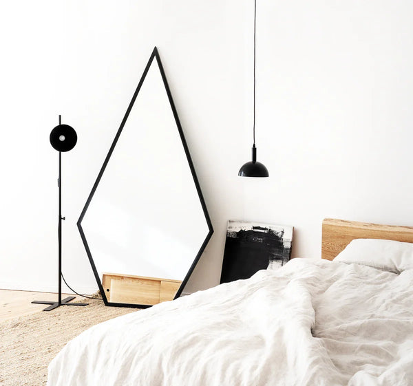 Mirror - Steel - Black - 180x80 cm - Cataloug