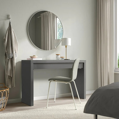 Desk - MDF Wood - Grey - 120x41x77 cm - Cataloug