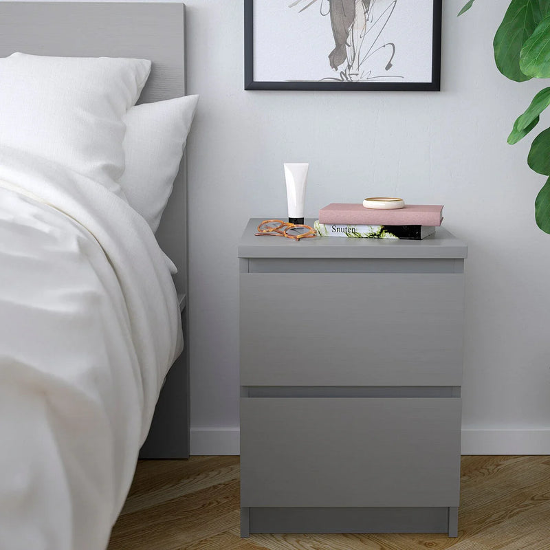 Commode - MDF Wood - Grey - 40x45x55 cm - Cataloug