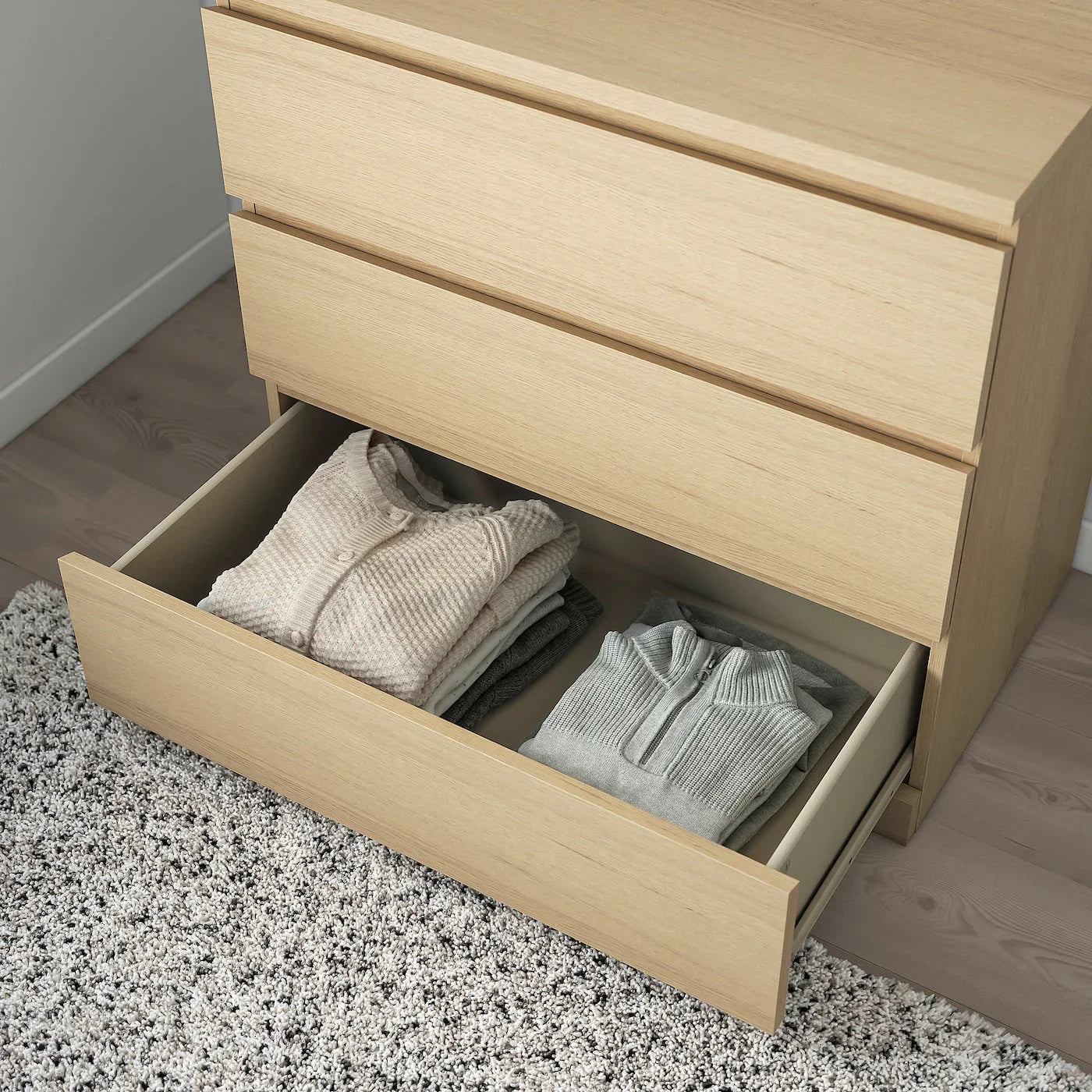Drawer Unit - MDF Wood - Beige - 78x45x76 cm - Cataloug
