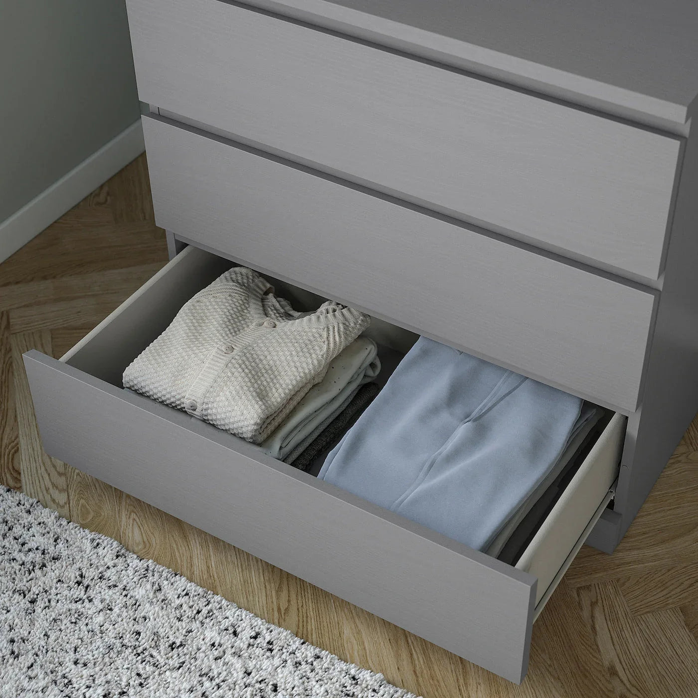 Drawer Unit - MDF Wood - Grey - 78x45x76 cm - Cataloug