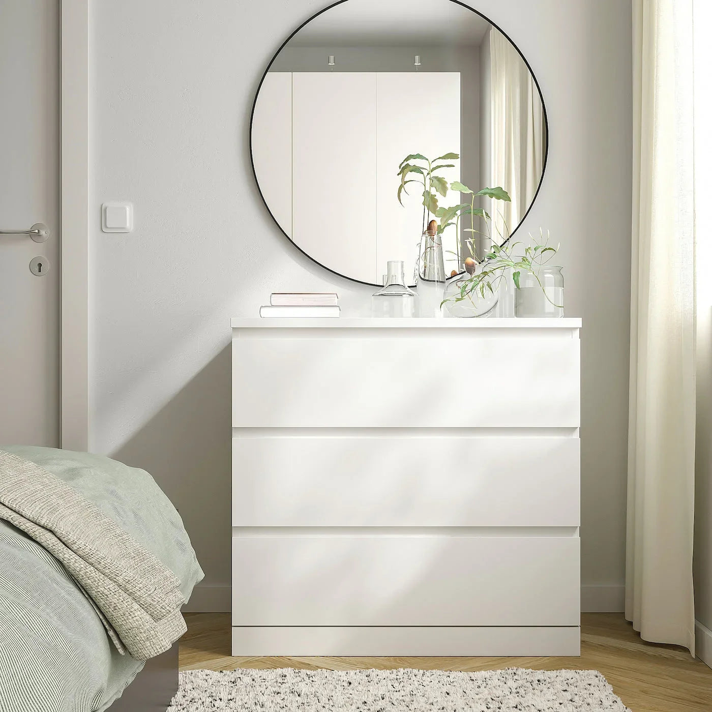 Drawer Unit - MDF Wood - White - 78x45x76 cm - Cataloug