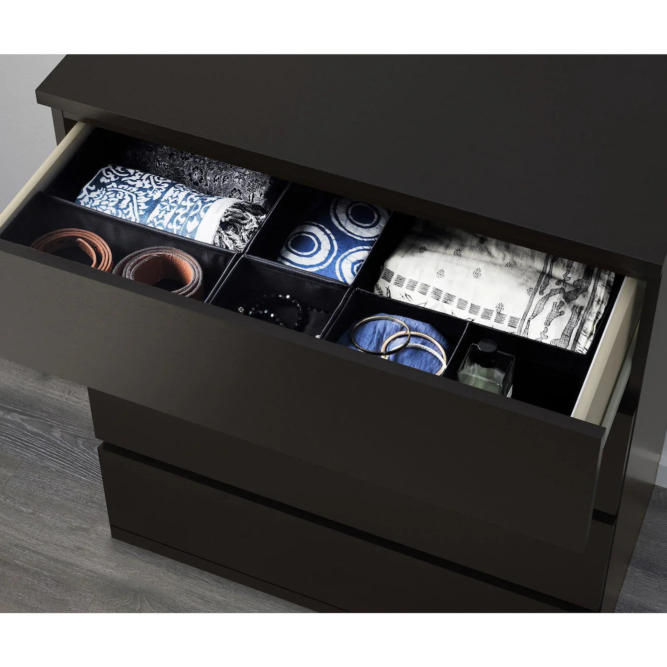 Drawer Unit - MDF Wood - Brown - 78x45x100 cm - Cataloug