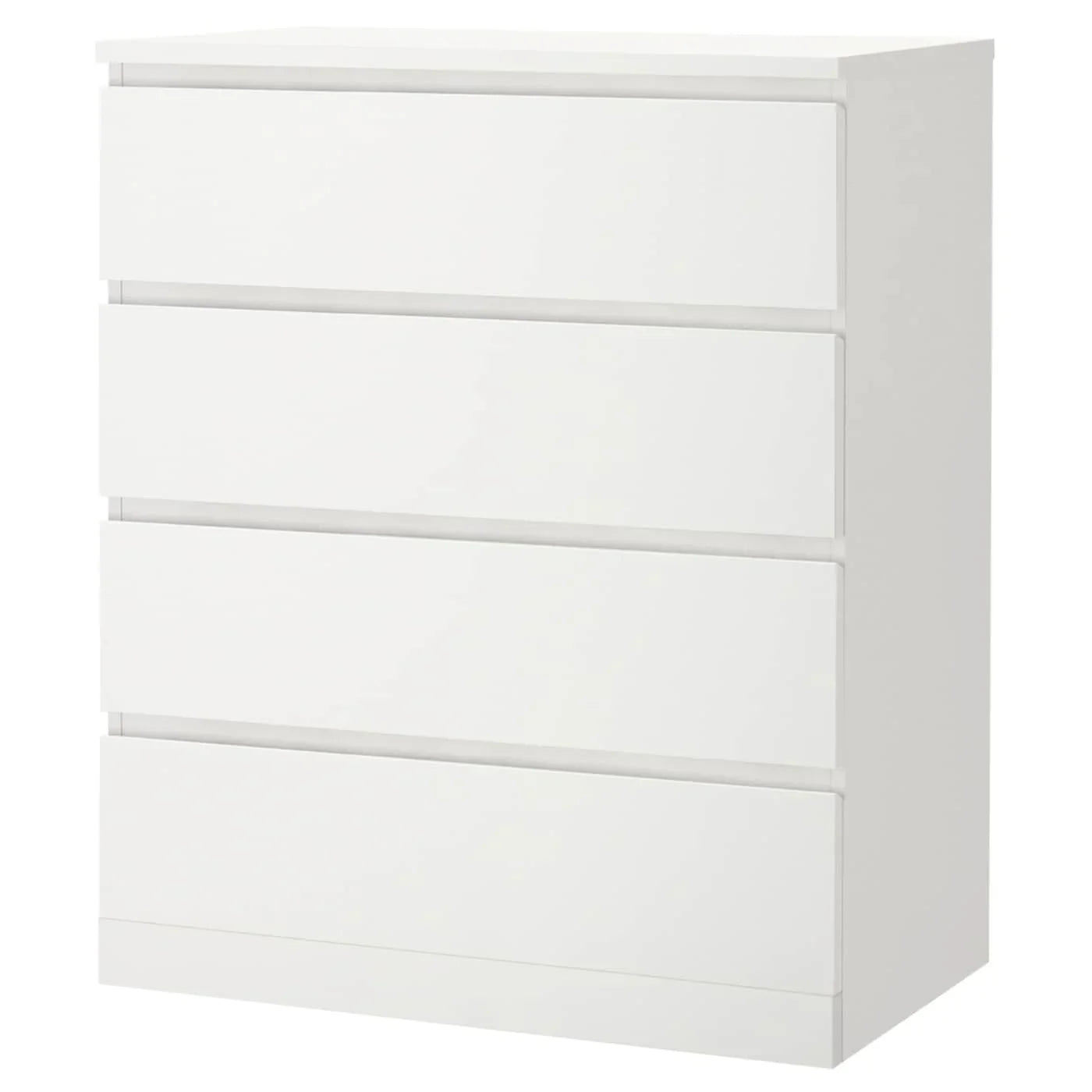Drawer Unit - MDF Wood - White - 78x45x100 cm - Cataloug