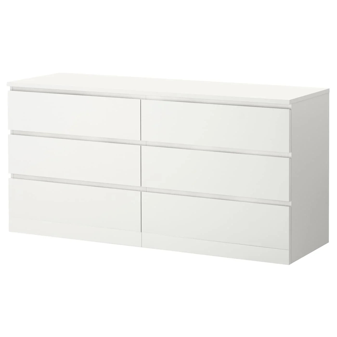 Drawer Unit - MDF Wood - White - 156x45x78 cm - Cataloug