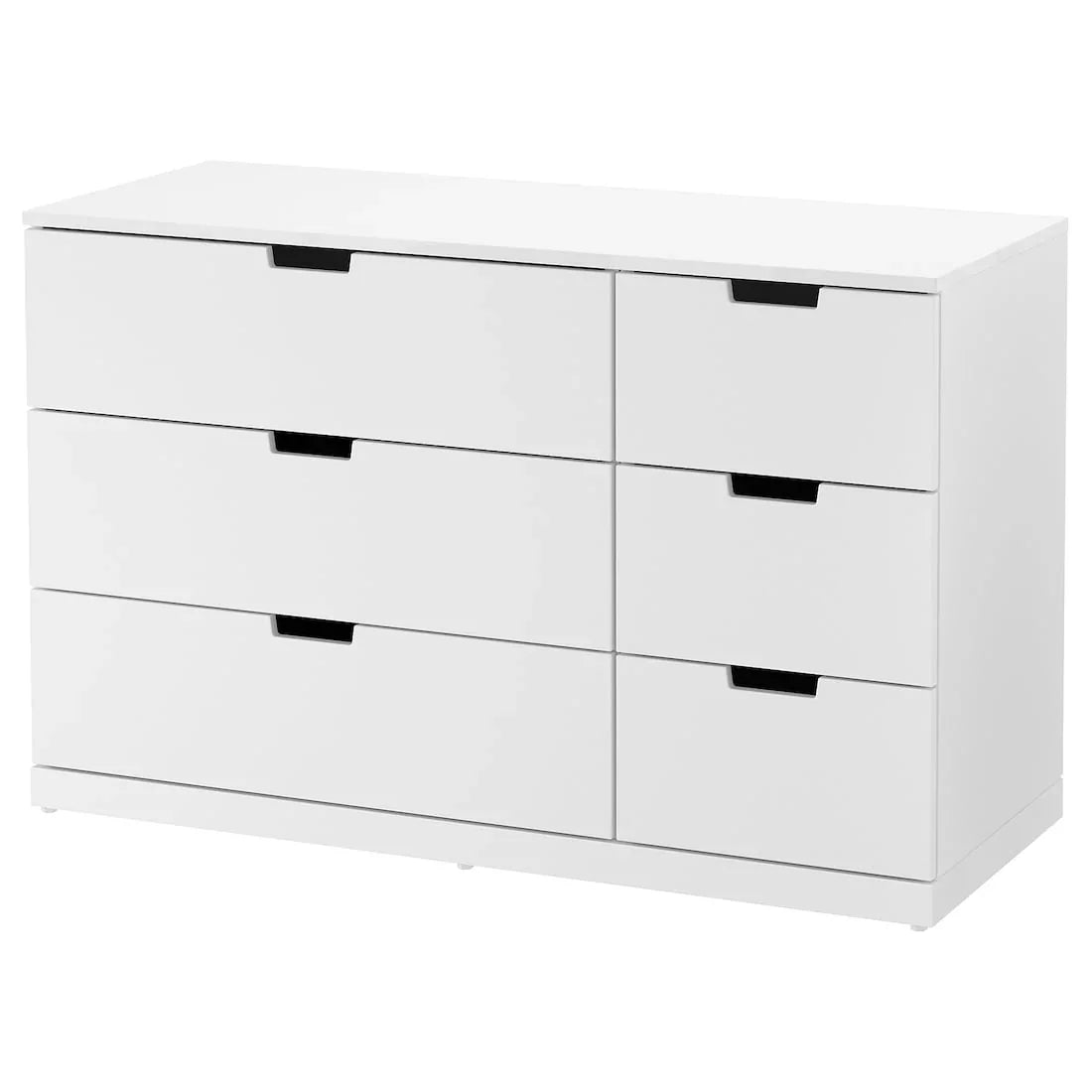 Drawer Unit - MDF Wood - White - 117x42x76 cm - Cataloug