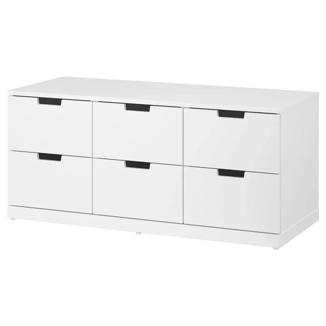 Drawer Unit - MDF Wood - White - 117x42x54 cm - Cataloug