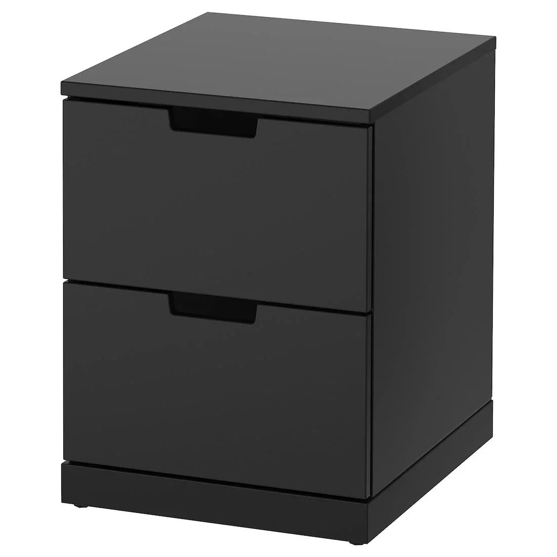 Commode - MDF Wood - Black - 40x42x54 cm - Cataloug