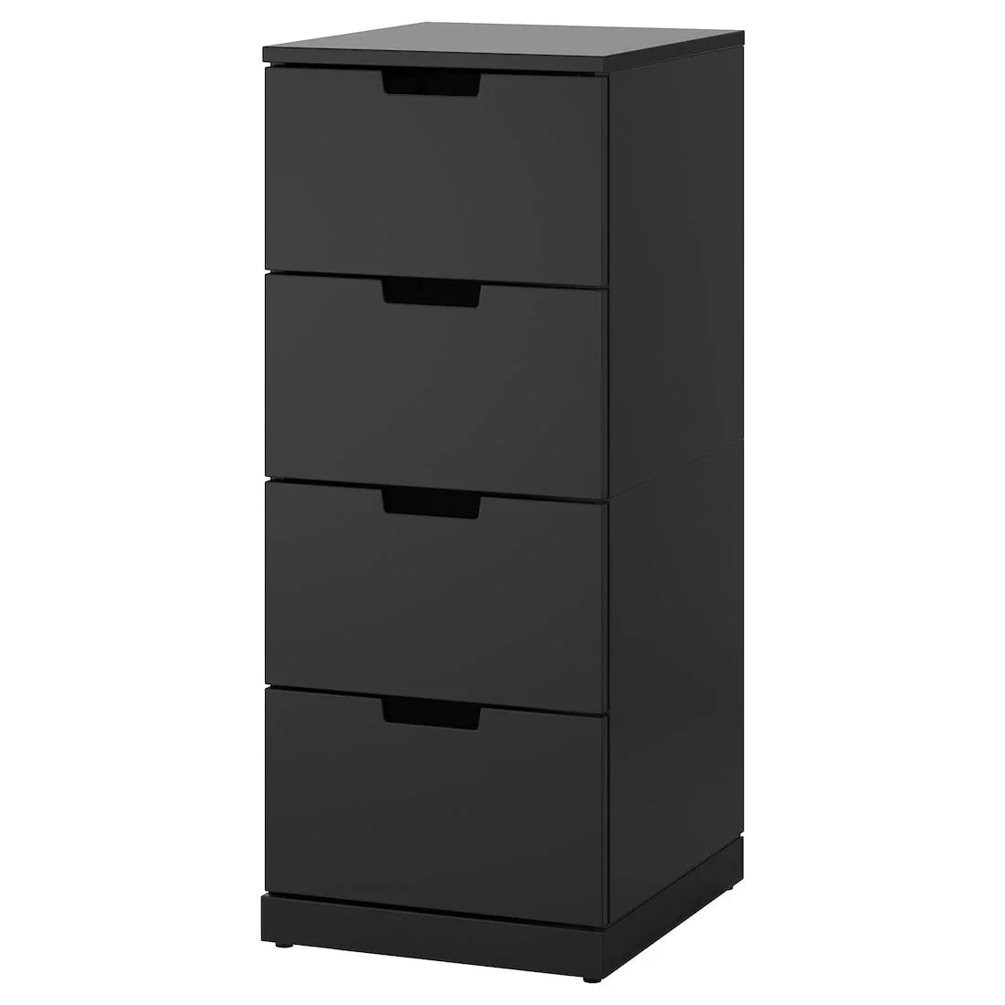 Drawer Unit - MDF Wood - Black - 42x40x99 cm - Cataloug