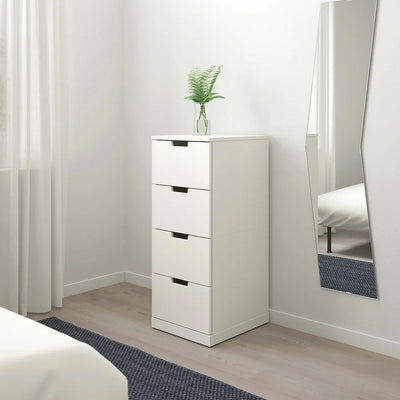 Drawer Unit - MDF Wood - White - 40x42x99cm - Cataloug