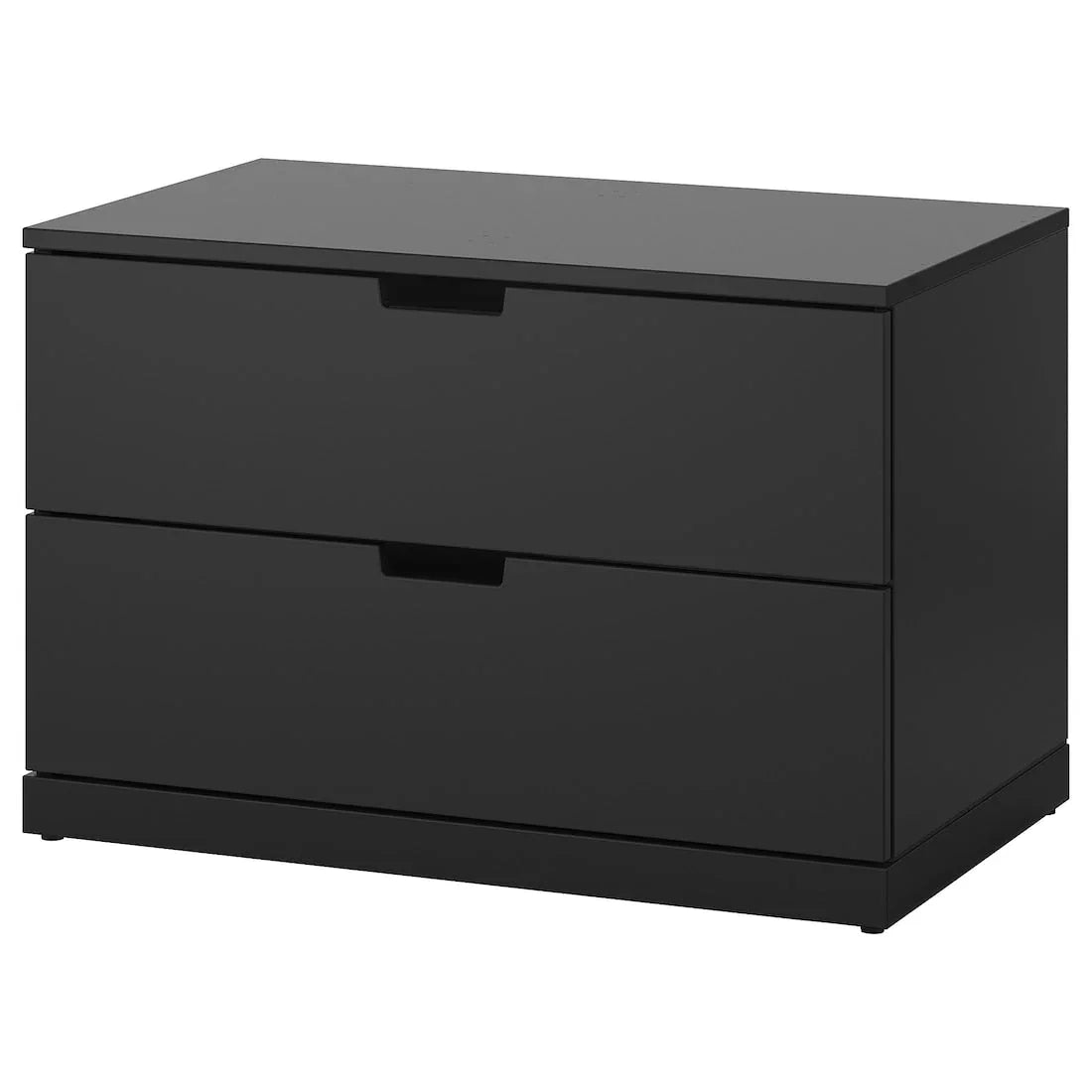 Drawer Unit - MDF Wood - Black - 78x42x54 cm - Cataloug
