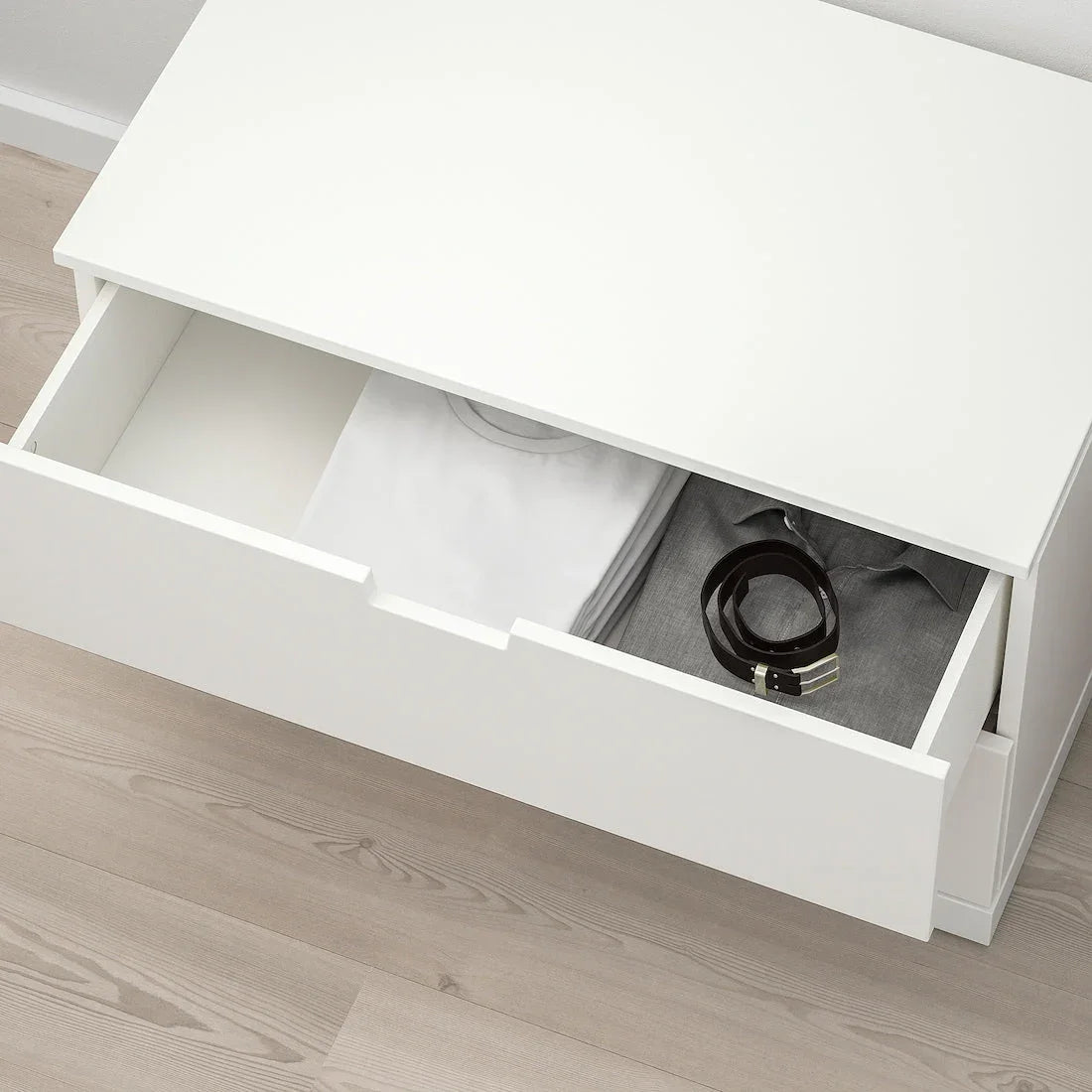 Drawer Unit - MDF Wood - White - 78x42x54 cm - Cataloug