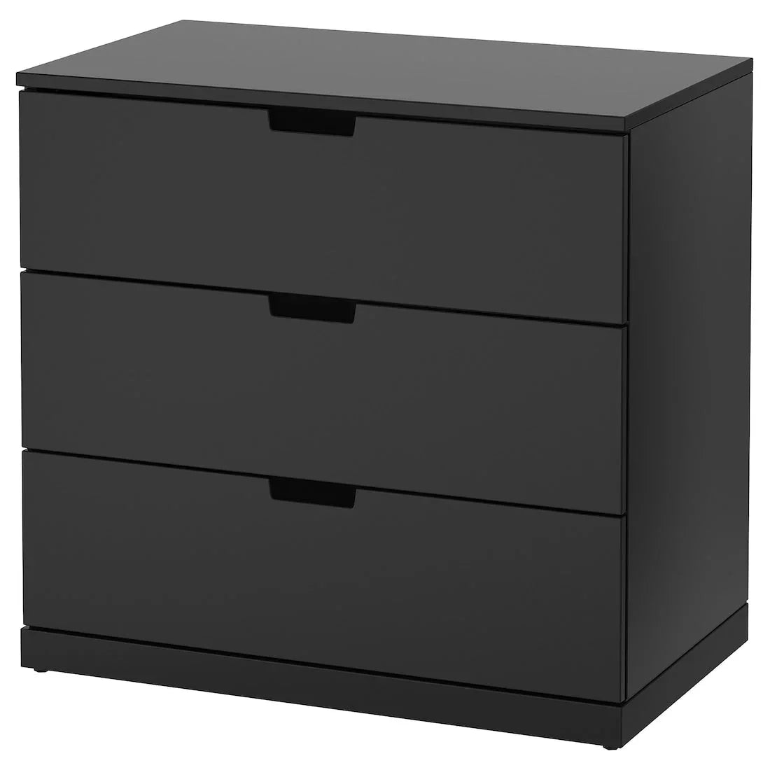 Drawer Unit - MDF Wood - Black - 78x42x76cm - Cataloug
