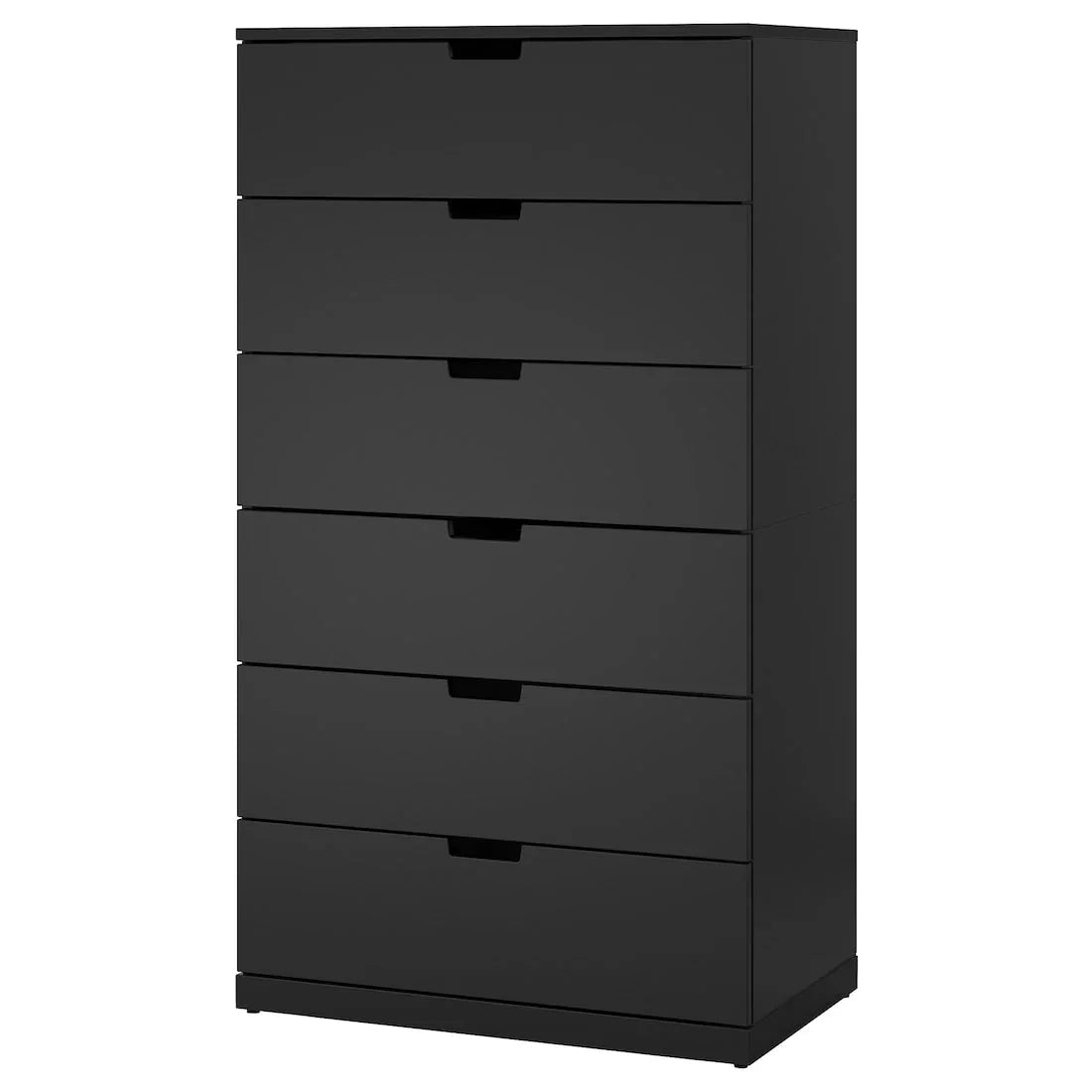Drawer Unit - MDF Wood - Black - 78x42x145 cm - Cataloug