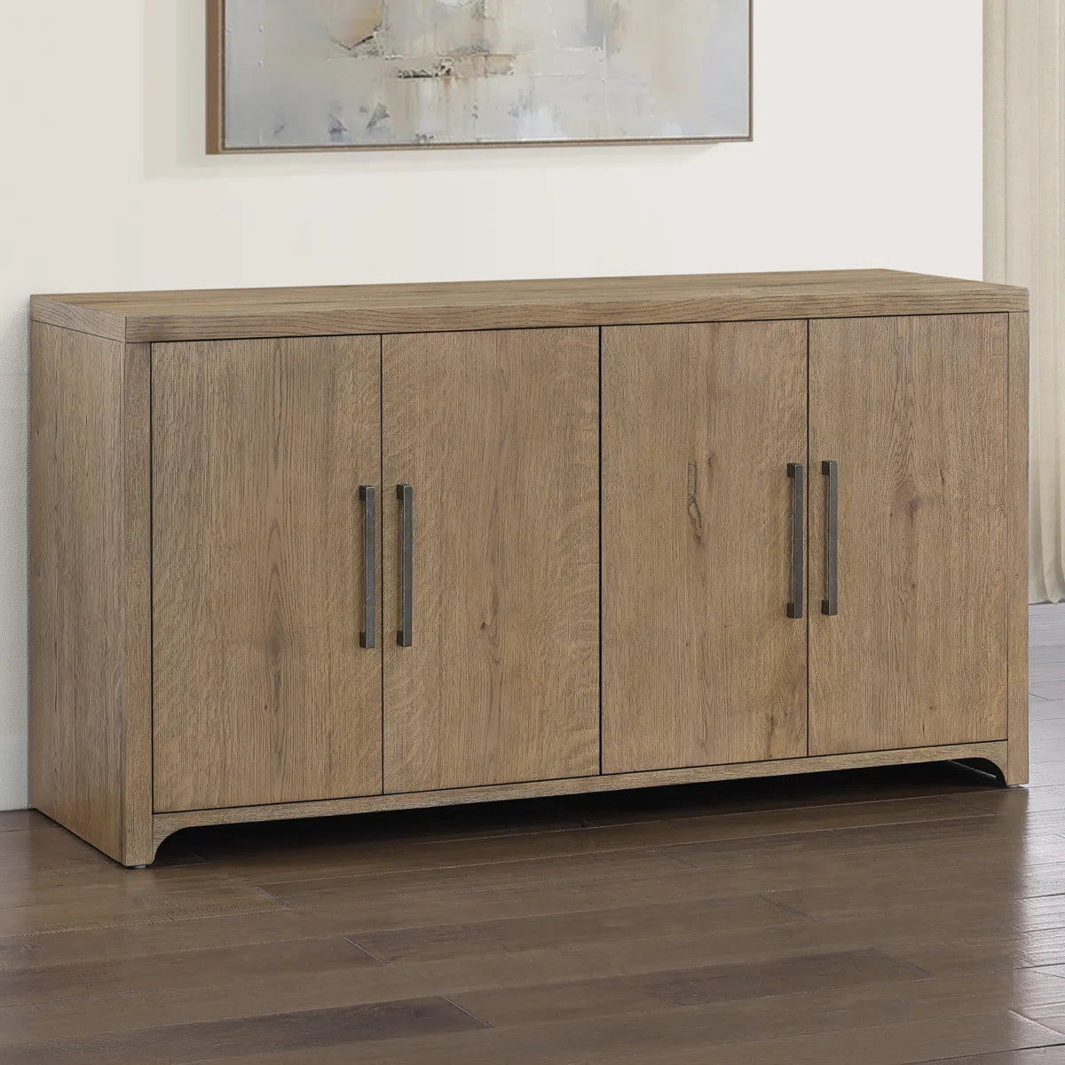 Buffet - MDF Wood - Beige - 150x80x47 cm