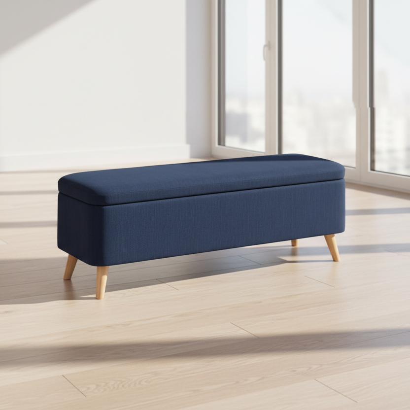 Banquette ( Storage ) - Multi color - Linen - 120x40x45 CM