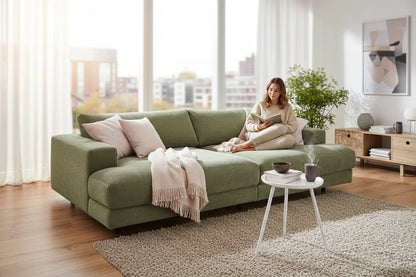 Sofa - Natural Wood - Multi Fabrics - Multi Color - Multi Size