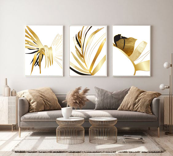 مجموعة تابلوه - متعدد الألوان - 3 قطع - 60×120 سم