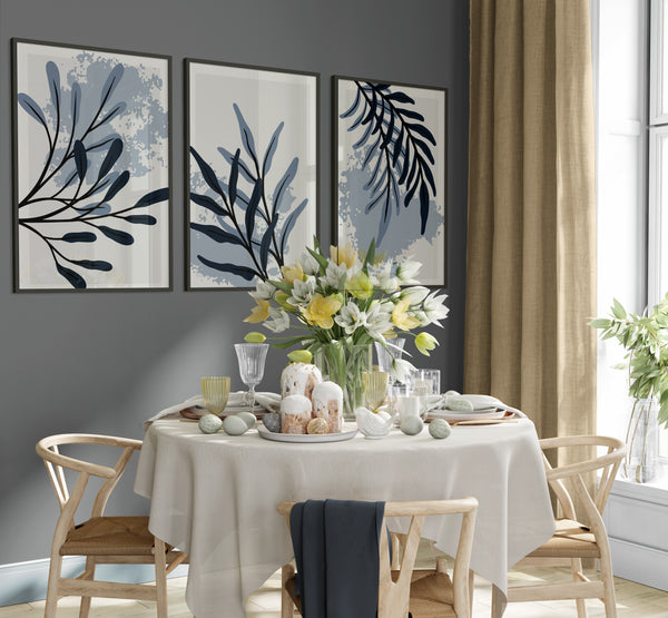 مجموعة تابلوه - متعدد الألوان - 3 قطع - 60×120 سم