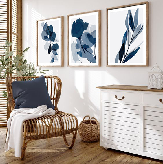 مجموعة تابلوه - متعدد الألوان - 3 قطع - 60×120 سم