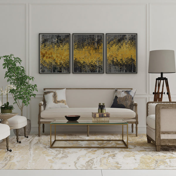 Tableau Set - Multi Color - 3 Pieces - 60x120 cm