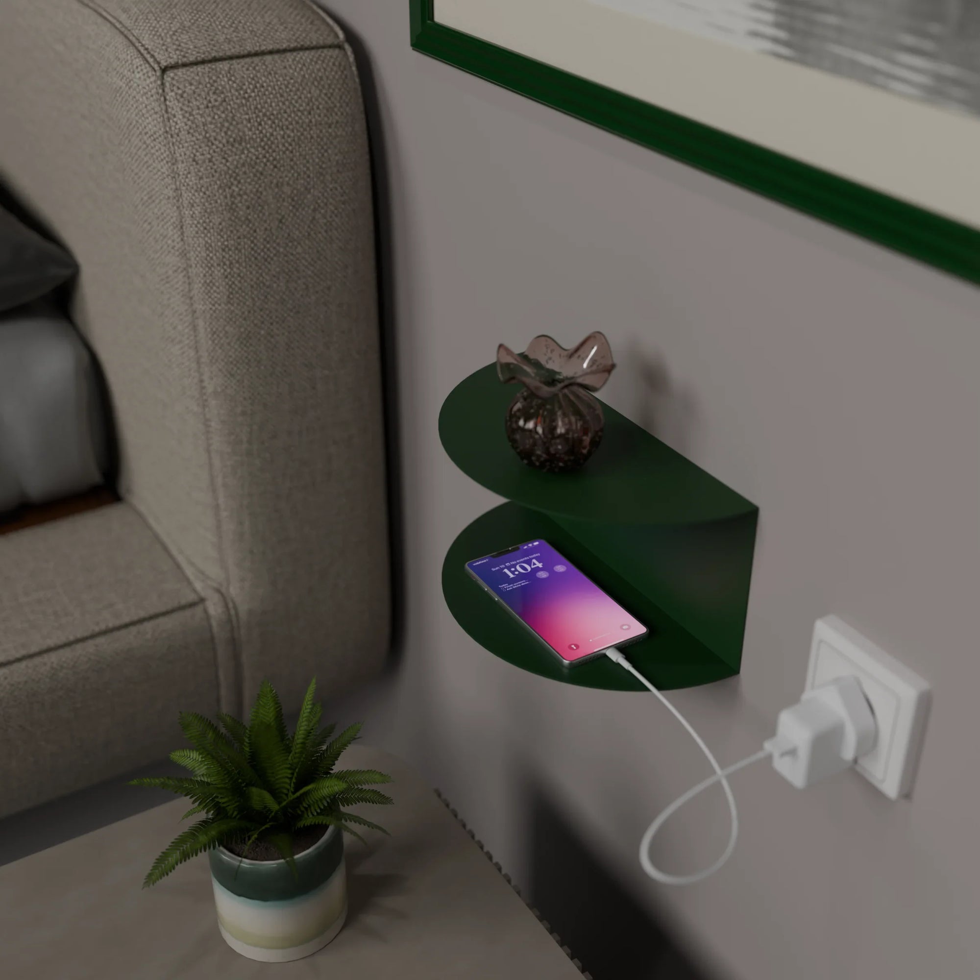 Decoration Shelf - Steel - Multi Color - 30×12×15 cm - Cataloug