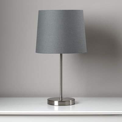 مصباح طاولة - ستيل- متعدد الألوان - 50×28 سم