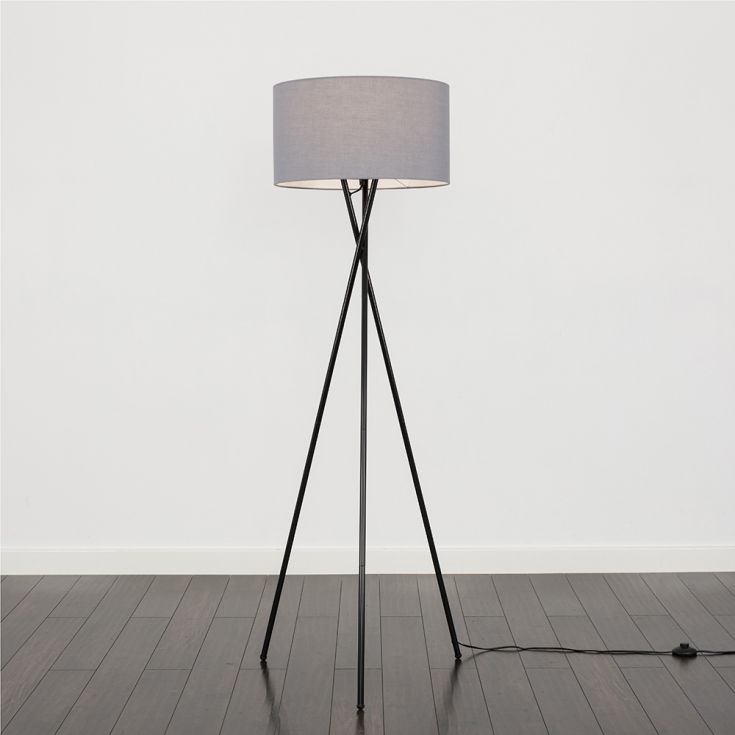 Floor Lamp - Steel - Multi Color - 150x40 cm