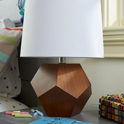 Table Lamp - Beech Wood - Multi Color - 45x28 cm