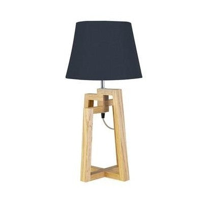 Table Lamp - Beech Wood - Multi Color - 45x28 cm