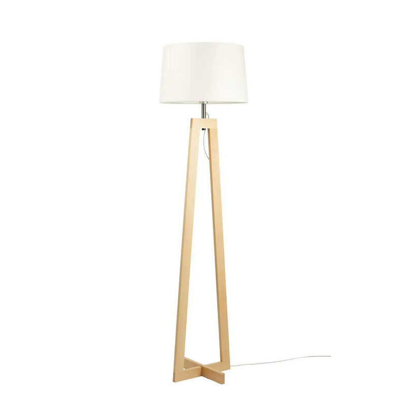 Floor Lamp - Beech Wood - Multi Color - 150x40 cm
