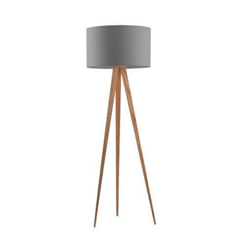 Floor Lamp - Beech Wood - Multi Color - 150x40 cm