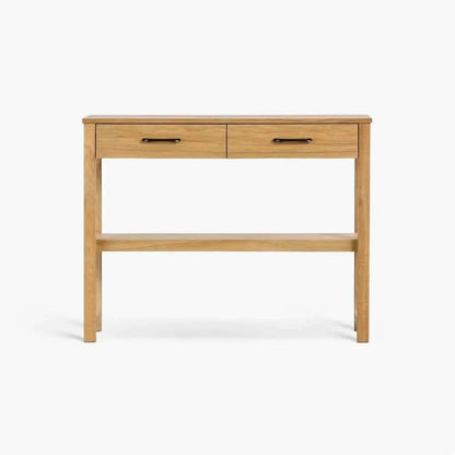 كونسول مع إطار -غير متوفر-لون خشبي- 110x35x90 سم