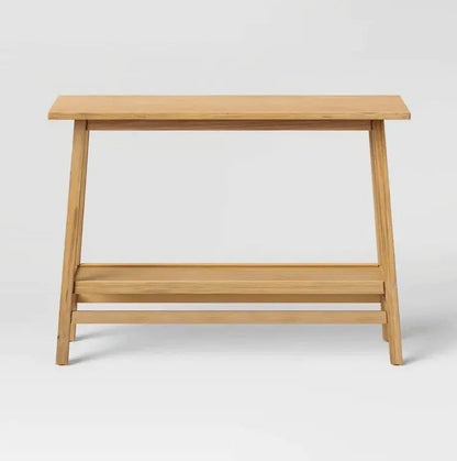 كونسول مع مرآة-NW-لون خشبي-110x29x61 سم