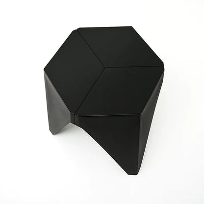 Outdoor set: 2 chairs + table - Plastic - Black