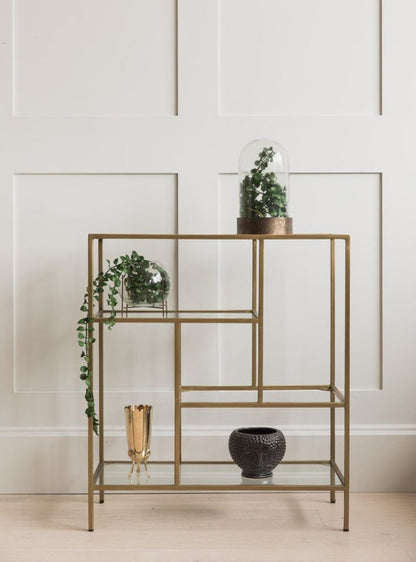 Display Unit Steel Glass