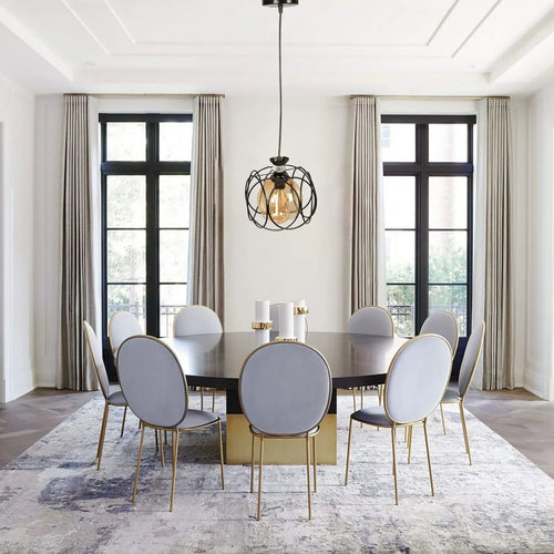 Ceiling lamp - Black - 23x80 cm - Cataloug