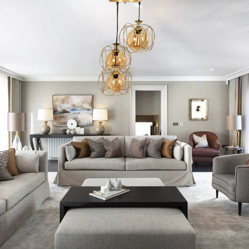 Ceiling lamp - Black - 30x85 cm - Cataloug