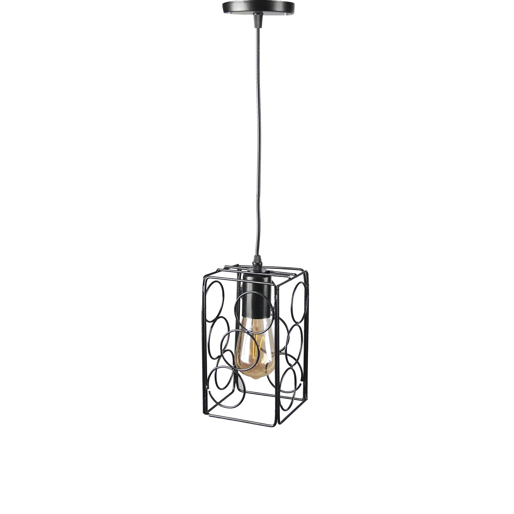 Ceiling lamp - Black - 12x80 cm - Cataloug
