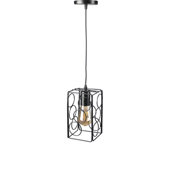 Ceiling lamp - Black - 12x80 cm - Cataloug