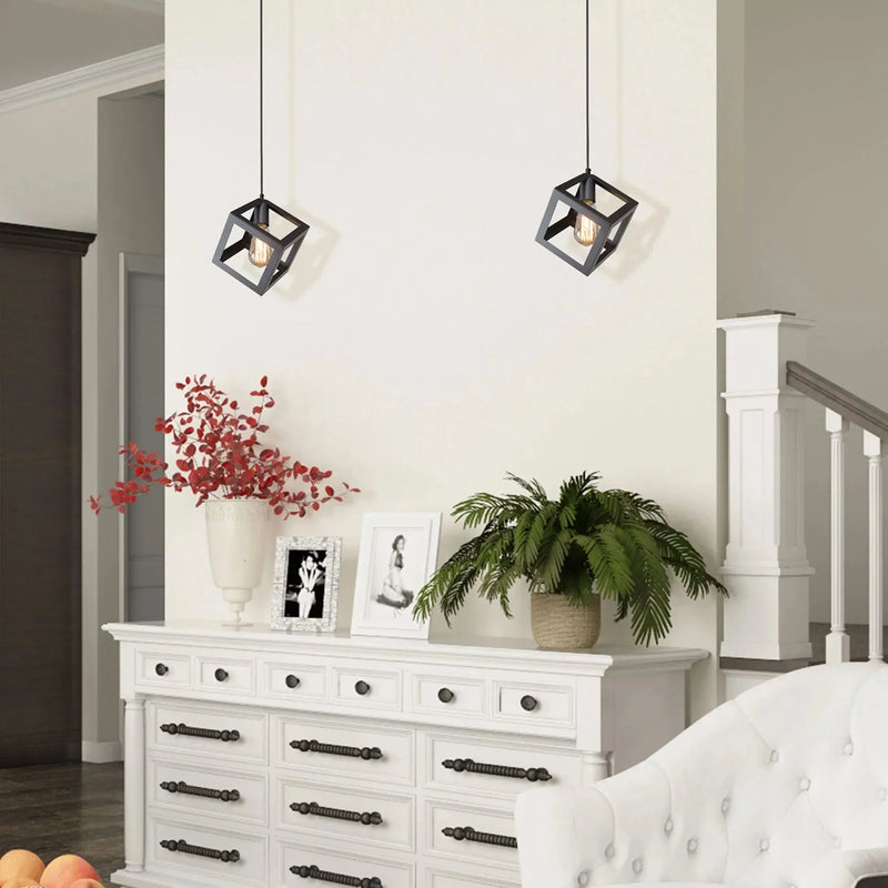 Ceiling lamp - Black - 25x55 cm - Cataloug