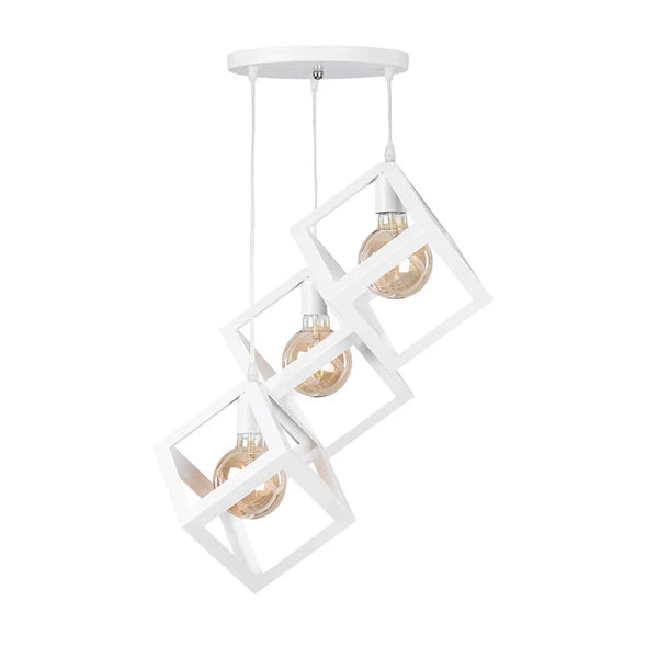 Triple ceiling lamp - White - 30x80 cm - Cataloug