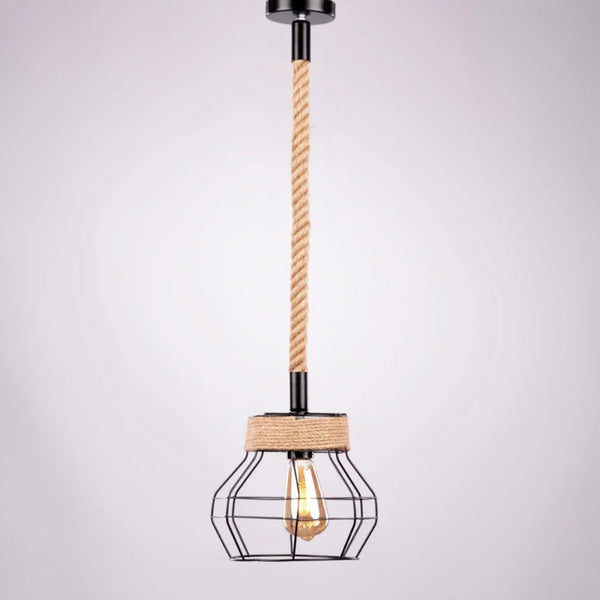 Ceiling lamp - Black - 18x65 cm - Cataloug