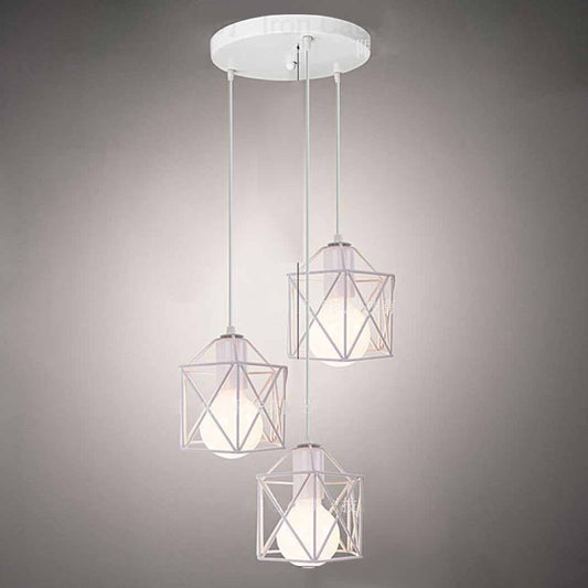 Triple ceiling lamp 30x80 cm